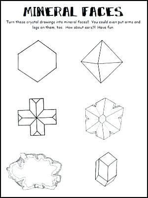 Focusing on a simple activity relaxes the brain. rocks and minerals coloring pages mineral market learn ...