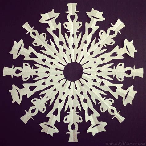 Star Wars Doctor Who Batman Pirate Paper Snowflakes