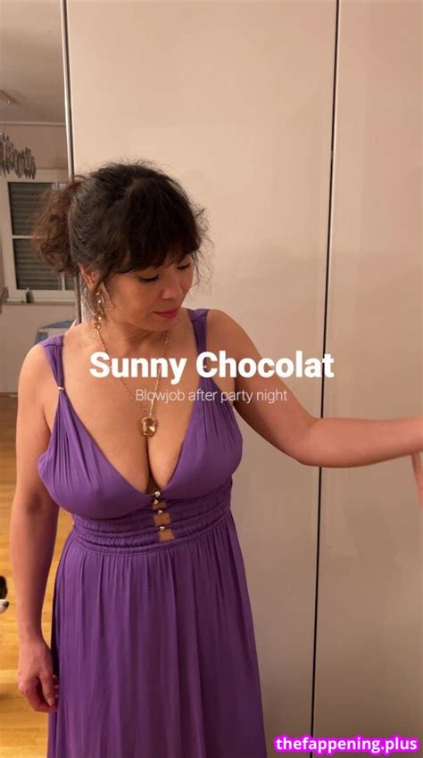 Sunny Chocolat Chocolatsunny Sunnychocolat Nude Onlyfans Photo The Fappening Plus