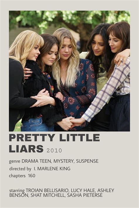 Poster Alternative Pretty Little Liars Pretty Little Liars Series