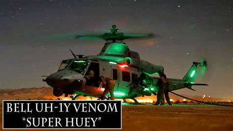 They Called Its Super Huey Bell Uh 1y Venom Helicopter Action In