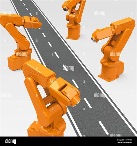 Robots Assembly Line Hi Res Stock Photography And Images Alamy