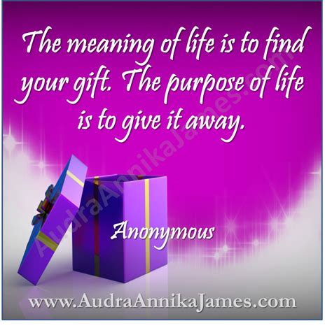 These spiritual gifts are meant to enhance their personal lives as well as the state of the church. The meaning of life is to find your gift. The purpose of life is to give it away. #success # ...
