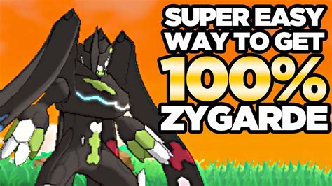 Super Easy Way To Get 100 Zygarde Complete Form In Pokemon Ultra Sun