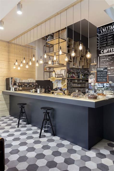 28 amazing ways to design an inviting coffee bar. Image result for milk and honey club floor tile | Cafe ...