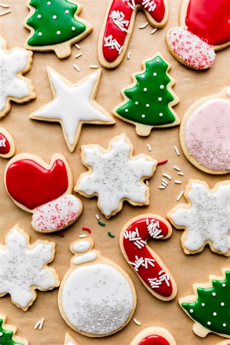 Christmas Sugar Cookies Recipe With Easy Icing Sallys Baking