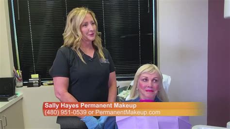 The Tables Turn And Sally Hayes Gets Her Eyebrows Done With Permanent