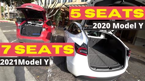 Tesla Model Y 7 Seater Review Will An Adult Fit Youtube