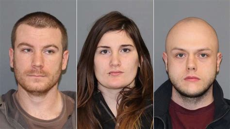three arrested after connecticut man is thrown 45 feet off bridge police say couple argument