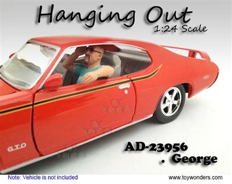 American Diorama Figurine Hanging Out George Figure Scale White