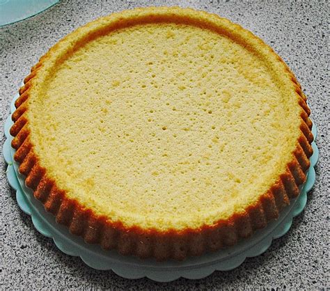 Tortenboden für Obstkuchen 1 German Cake Tasty Bakery Bage Vanilla