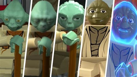 Yoda Evolution In Lego Videogames Youtube