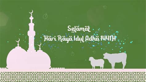 Hari raya idul adha merupakan hari besar islam. UCAPAN IDUL ADHA 2020 | FREE DOWNLOAD TEMPLATE I VIDEO ...