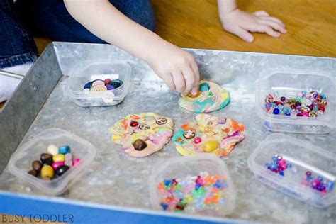 Fancy Play Dough Activity Busy Toddler