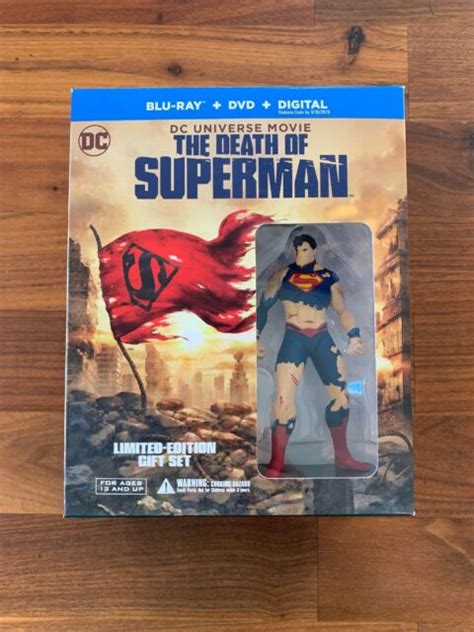 The Death Of Superman Blu Raydvd 2018 Deluxe Edition Includes