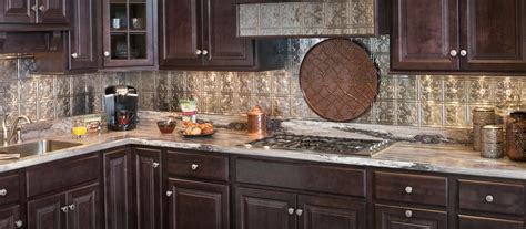 Find faux tin backsplash from a vast selection of home décor. Designing Your Kitchen Backsplash! What Materials Should ...