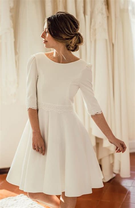 Brautkleider online shop, schneller versand. Kurze Brautkleider in 2020 | Brautkleid kurz, Brautmode ...