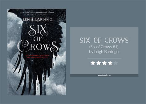 SIX OF CROWS By Leigh Bardugo Word Revel