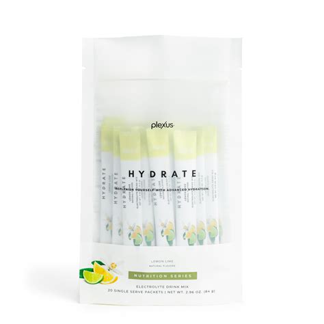 Plexus Hydrate Lemon Lime Advanced Hydration Plexus Worldwide