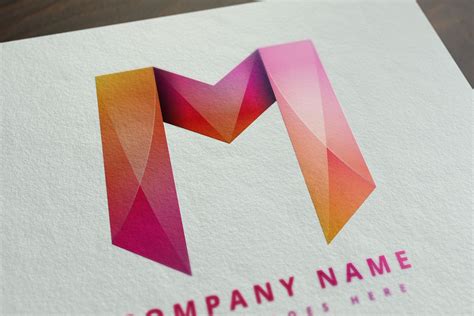 Modern And Colorful M Logo Design Vector By Okanmawon Codester