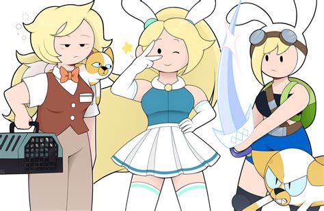 Adventure Time Fionna And Cake By Miss Psyson On Deviantart