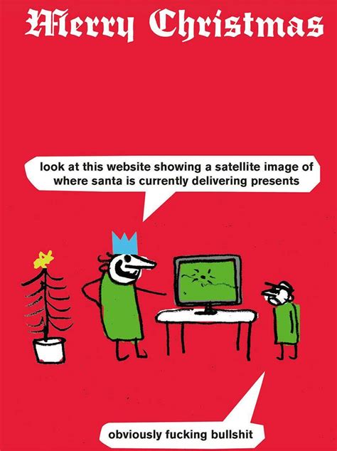 Modern Toss Christmas Cards Funny Rude Hilarious Humour Cheeky Cartoon