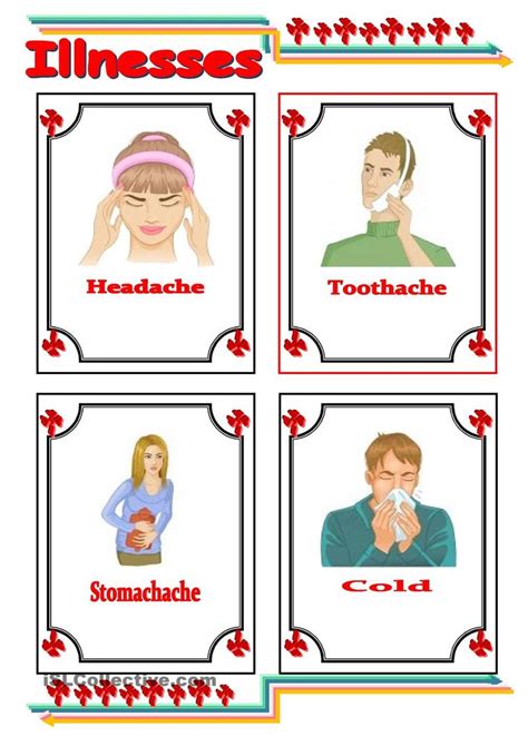 Inflamed, itchy skin between the toes. common illnesses flashcards | Flashcards, Ill, Esl printables worksheets