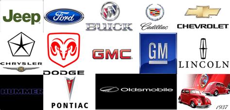 8 American Car Icons Images American Car Company Logos American Car