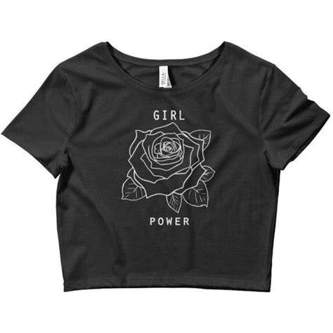 Feminist Crop Top Feminism Tshirt Girl Power Shirt Tops And Tees Women S 25 Liked On