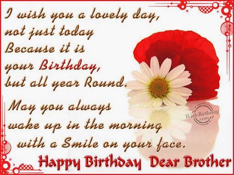 Happy birthday to the little twerp from your big sister. Birthday Wishes Elder Brother « Birthday Wishes