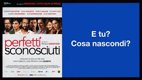 Perfetti Sconosciuti Paolo Genovese Youtube