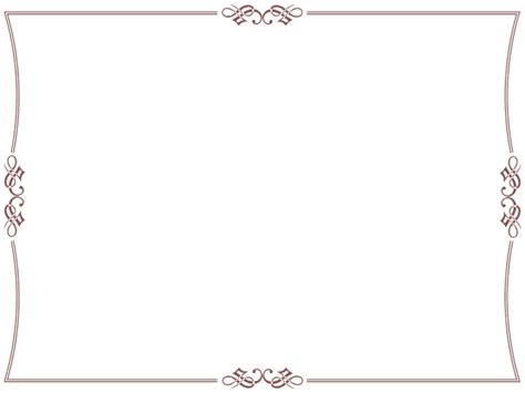 Download free border templates and use any clip art,coloring,png graphics in your website, document or presentation. 16 Free Elegant Border Designs Images - Elegant ...