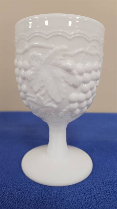 Vintage Imperial Milk Glass Choose From Doeskin Loganberry Etsy