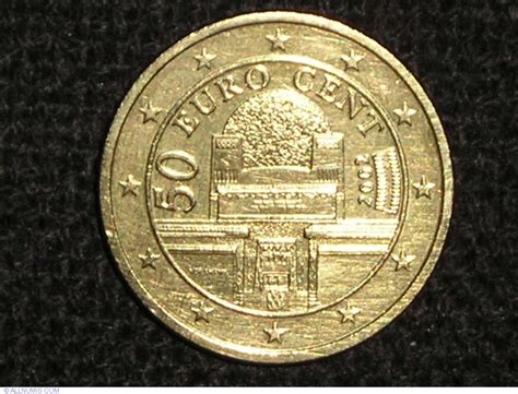 50 Euro Cent 2002 Euro 1999 2009 Austria Coin 5777