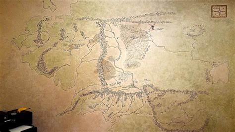 Middle Earth Map Scale