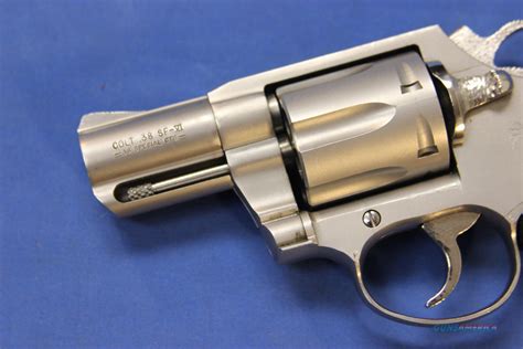 Colt Sf Vi Stainless Revolver 38 Special For Sale