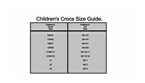 Crocs Chart Size : 【楽天市場】crocs kids【クロックスキッズ】Kids Retro Clog / キッズ レトロ