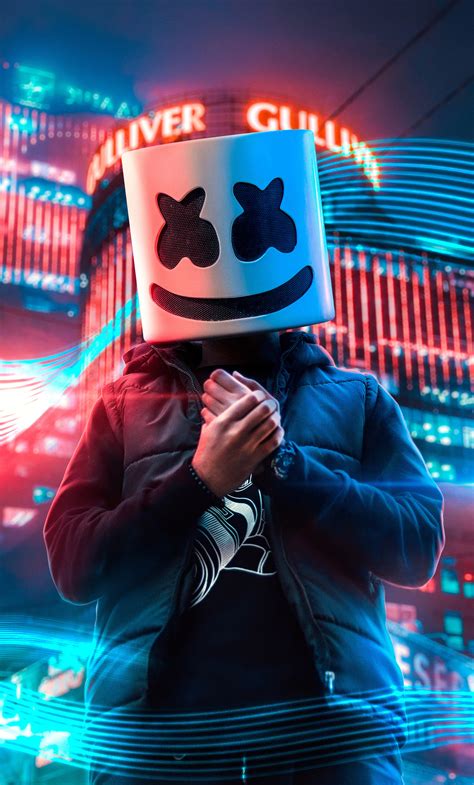 1280x2120 Marshmello Alone In City 4k Iphone 6 Hd 4k Wallpapers