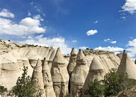 Kasha Katuwe Tent Rocks National Monument Slot Canyons And Blue Skies