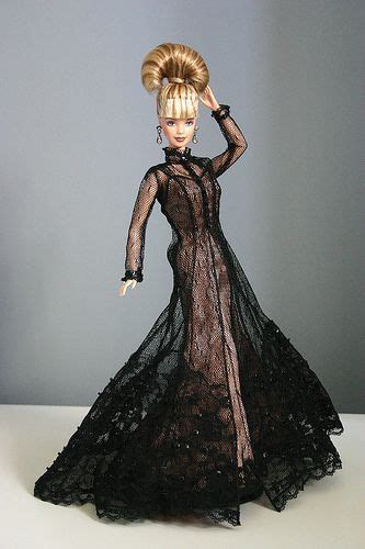 Barbie By Mattel 1998 Sheer Illusion Fashion Designer Nolan Miller