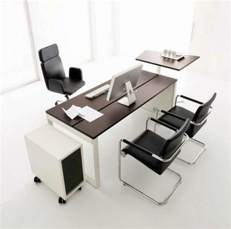 17 Sleek Office Desk Designs For Modern Interior