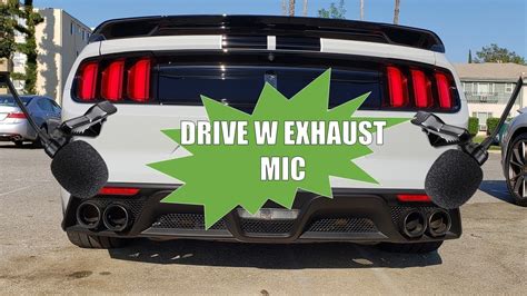 The Shelby Gt350 Exhaust Sound Is Amazing Youtube