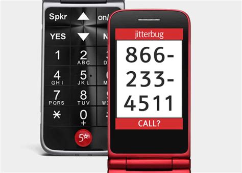 Jitterbug Flip El Teléfono Móvil Perfecto N ° 1 Para Personas Mayores