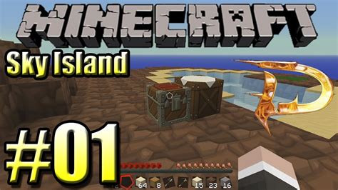 Lets Play Minecraft Sky Island 01 Das Obligatorische Intro Deutsch