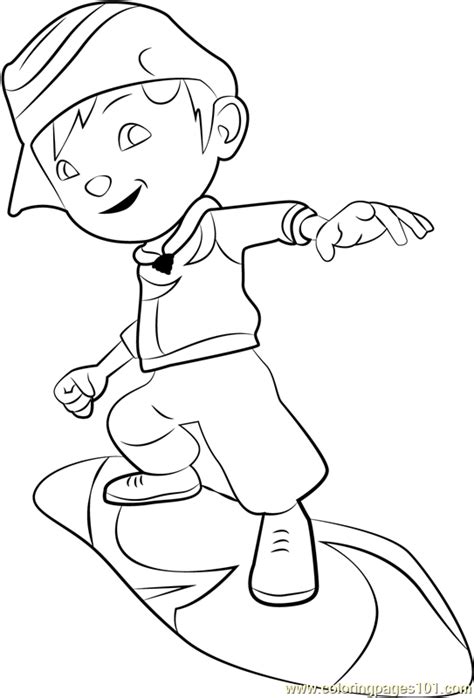 You can introduce the child to different animals in coloring pages on our website. BoBoiBoy Cyclone Coloring Page for Kids - Free BoBoiBoy ...
