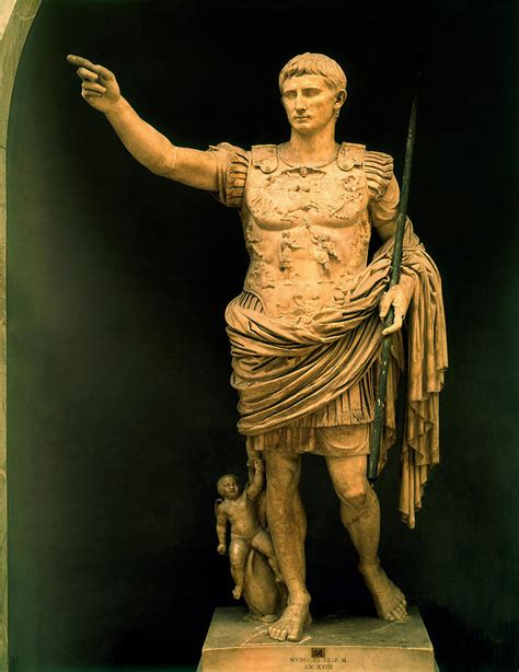 Statue Of Caesar Augustus Photograph By Robert Emmet Bright Fine Art