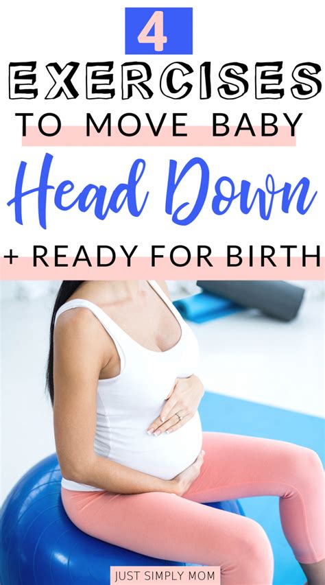 4 Exercises To Turn Your Baby Into The Head Down Birthing Position