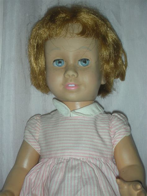 vintage early prototype mattel chatty cathy doll wearing original from charlottewebcollectibles