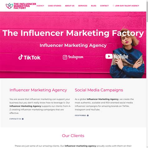 The Influencer Marketing Factory Reviews News And Ratings