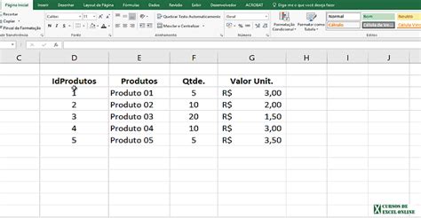 Como Fazer Uma Tabela No Excel Passo A Passo Cursos De Excel Online